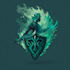 make a professional fantasy, rpg, medieval and rustic logo