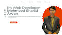 make front end web app in HTML, CSS, js