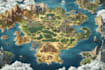 create fantasy map illustration