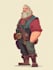 draw 2d game character illustration