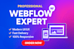 design and develop a professional webflow website
