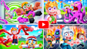 draw cartoon roblox thumbnail for youtube
