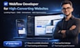 design, redesign or develop webflow website, webflow expert