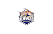 design unique tie lures charters logo