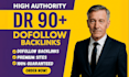 provide dr 90 dofollow seo guest post permanent backlinks