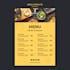 design restaurant menus and promotional ads for your brand