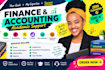 do esg finance, accounting ratios, budgeting, business plans