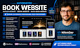 create automated book website, author website, ebook website, audio book website