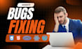 fix HTML, CSS, javascript, PHP, nextjs bugs and issues