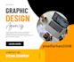design modern stylish business card with custom qr code