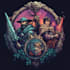design hand paint fantasy logo