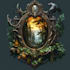 create logo designer anime, fantasy