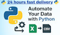 automate your data using python