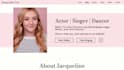 build squarespace actress website singer website teacher website coach website