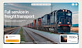 design trucking logistics website, dispatch cargo website