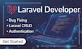 develop custom PHP laravel web applications and fix bugs
