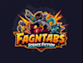 make a custom fantasy, sci fi animated game logo