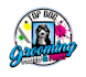 do good looking creative dog grooming business logo