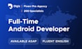 provide a full time android developer