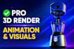 do 3d product modeling and photorealistic rendering