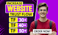 increase majestic trust flow tf 50 plus