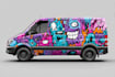design a custom vehicle wrap, cars, pickups, trailers,