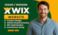 create wix website design wix website redesign wix website ecommerce build wix