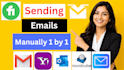 send emails manually one by one with accuracy