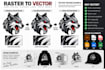 vectorize, fix, enhance or redesign your logo