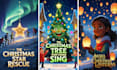 illustrate christmas storybook, manga pages, print ready christmas cover art