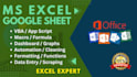 do excel data entry, copy paste, and website data entry tasks  professionally