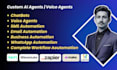 build custom ai agents using n8n, elevenlabs, vapi, ghl, twilio, and make