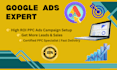 manage google ads PPC ads campaign for sales and traffics