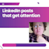 create a popular linkedin post