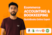 do ecommerce bookkeeping and accounting on quickbooks online