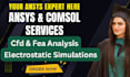 perform advanced fea and cfd simulations in ansys fluent