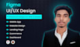 do figma website design, website UI UX design, figma design, website mockup