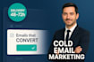 cold emails that book 10 calls 48h deliver