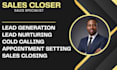 commission based sales closer sales representative b2b sales leads sales agents