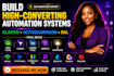 build klaviyo flows activecampaign ghl funnels websites pensight beacon ai