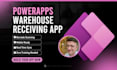 build a powerapps warehouse receiving app