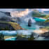illustrate environments, landscapes, board game, concept art