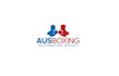 design boxing matchmaking service logo