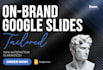 design or redesign your presentation in google slides