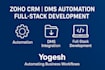 customize zoho crm implement m files dms and build full stack apps