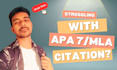 add apa 7 references, proofread, and edit your document