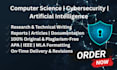 do research and technical writing on cybersecurity, ai, and computer science