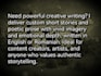 craft original, evocative creative writing pieces tailored to your needs