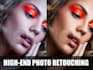 do high end beauty retouching and editing for portraits