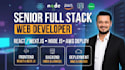 develop full stack web app using react js next js node js express js